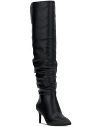 INC - Damoni Slouchy Faux Leather Over-The-Knee Boots - Lyst