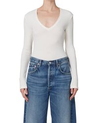Citizens of Humanity - Florence V Neck Top - Lyst