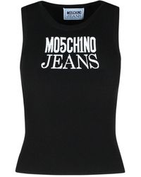 Moschino - Viscose Blend Tank Top - Lyst