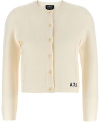 A.P.C. - Mila' Cardigan - Lyst
