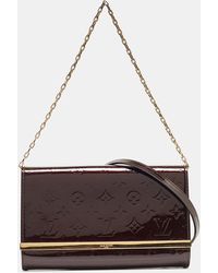 Louis Vuitton - Amarante Monogram Vernis Ana Clutch Bag - Lyst