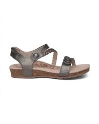 Aetrex - Jillian Sandals - Lyst