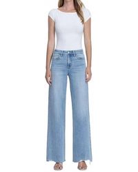 Flying Monkey - Seattle High Rise Raw Hem Jeans - Lyst