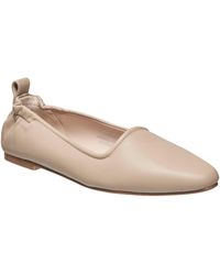 French Connection - Emee Rouched Back Ballet Flats - Lyst