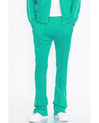 TRUEDAMES - Side Pipe Stacked Flare Pants - Lyst