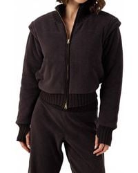 Sundays - Issey Long Sleeve Zip Up Jacket - Lyst