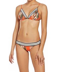 Seafolly - Ocean Alley Fixed Tri Bikini Top - Lyst