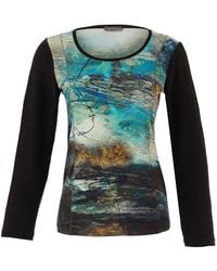 Dolcezza - Life's Too Short Simple Art Long Sleeve Top - Lyst