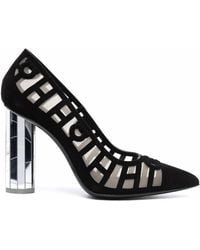 Ferragamo - Mirrored Heel Pumps - Lyst