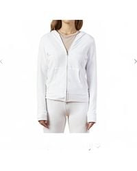 Monrow - Supersoft Zip Up Hoody - Lyst