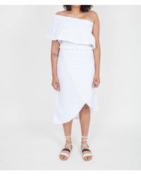 Sir. The Label - Ines Linen One Shoulder Top - Lyst