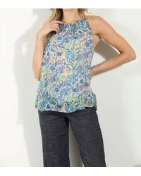 Veronica M - Rainey Chiffon Halter Top - Lyst