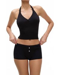 Frankie's Bikinis - Bradley Knit Booty Shorts - Lyst