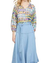 Stellah - Shibori Blouse - Lyst