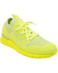 Louis Vuitton - Neon Yellow Fastlane Lace Up Sneakers - Lyst