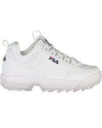 Fila - Sleek Sports Sneakers With Embroide Accents - Lyst