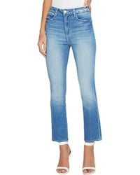 L'Agence - Mira High-Rise Crop Micro Boot Pant - Lyst