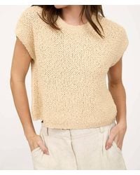 Blu Pepper - Wyatt Knit Sweater Top - Lyst