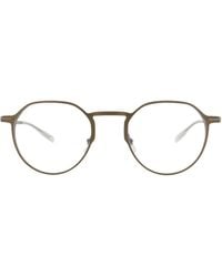 Montblanc - Round-Frame Alluminium Optical Frames - Lyst