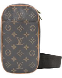 Louis Vuitton - Gange Canvas Clutch Bag (pre-owned) - Lyst