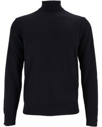 Ballantyne - Wool Fitted Half-Turtleneck Sweater - Lyst