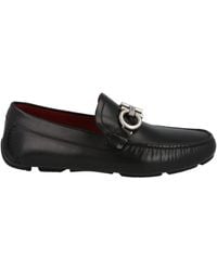Ferragamo - Switch Calfskin Leather Slip-On Loafer - Lyst