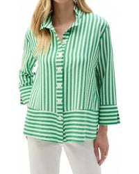 Joseph Ribkoff - Striped Button Down Jacket - Lyst