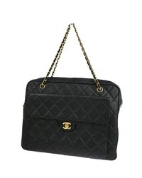 Chanel - Matelassé Calfskin Shoulder Bag (pre-owned) - Lyst
