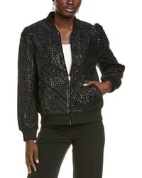 Endless Rose - Velvet Sequin Bomber Jacket - Lyst