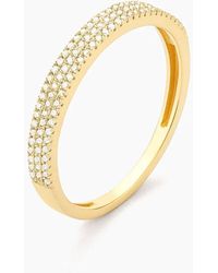 ELLA STEIN - Triple Row Stackable Ring - Lyst