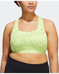 adidas - Capable Of Greatness Bra (plus Size) - Lyst