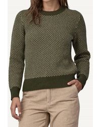 Patagonia - Recycled Wool-Blend Crewneck Sweater - Lyst