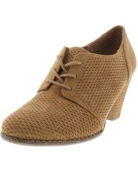 Dr. Scholls - Credit Faux Suede Lace Up Booties - Lyst