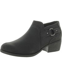 Clarks - Chariten Grace Leather Slip On Ankle Boots - Lyst