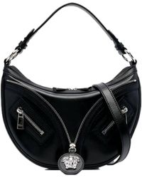 Versace - Repeat La Medusa Small Hobo Shoulder Bag - Lyst