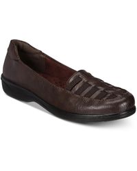 Easy Street - Genesis Leather Slip On Casual Shoes - Lyst