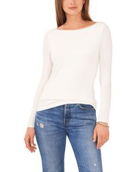 1.STATE - Cowl Neck Strap Blouse - Lyst