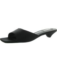 Steve Madden - Joanie Satin Kitten Mule Sandals - Lyst