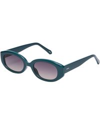Fossil - Rectangle Sunglasses - Lyst