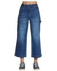 Apny - Carpenter High-Rise Cropped Jean - Lyst