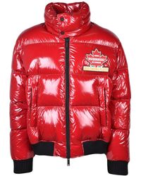 DSquared² - Polyamide Zip Down Jacket - Lyst
