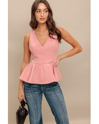TRUEDAMES - Candy Sundays Woven Top - Lyst
