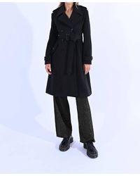 Molly Bracken - Classic Double Breasted Trench Coat - Lyst
