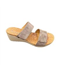 Revere - Sorrento Wedge Sandal - Lyst