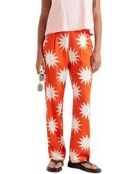Compañía Fantástica Tulip Print Sweater Pant in Natural | Lyst