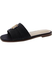 Tommy Hilfiger - Tanyha 2 Woven Slip On Slide Sandals - Lyst