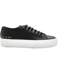 Common Projects - Tournament Low-Top Leather Sneakers - Lyst