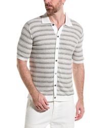 Paisley & Gray - Waffle Knit Slim Fit Shirt - Lyst