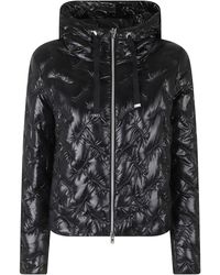 Herno - High Neck Drawstring Double-Slider Zip Polyamide Down Jacket - Lyst