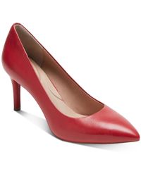 Rockport - Tm 75mmpth Leather Pointed Toe Pumps - Lyst